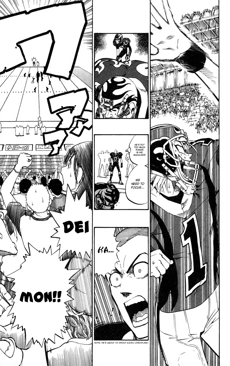 Eyeshield 21 Chapter 196 page 18 - Chapter 196: The Miracle is Within the Hand