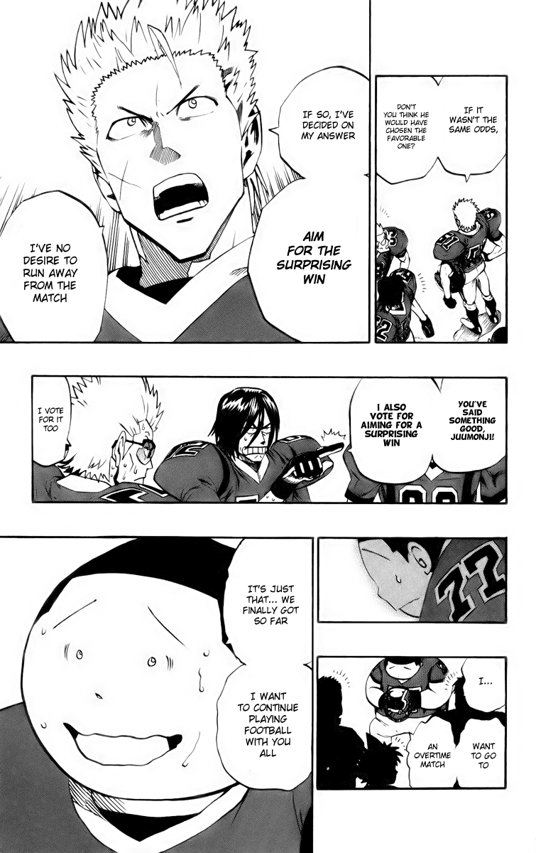 Eyeshield 21 Chapter 198 page 12 - Chapter 198: A Huddle with no Answer