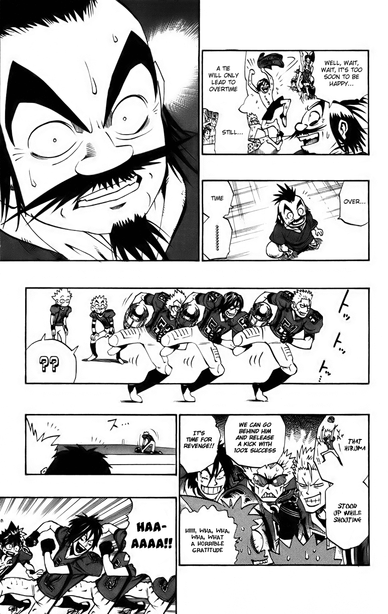 Eyeshield 21 Chapter 198 page 5 - Chapter 198: A Huddle with no Answer