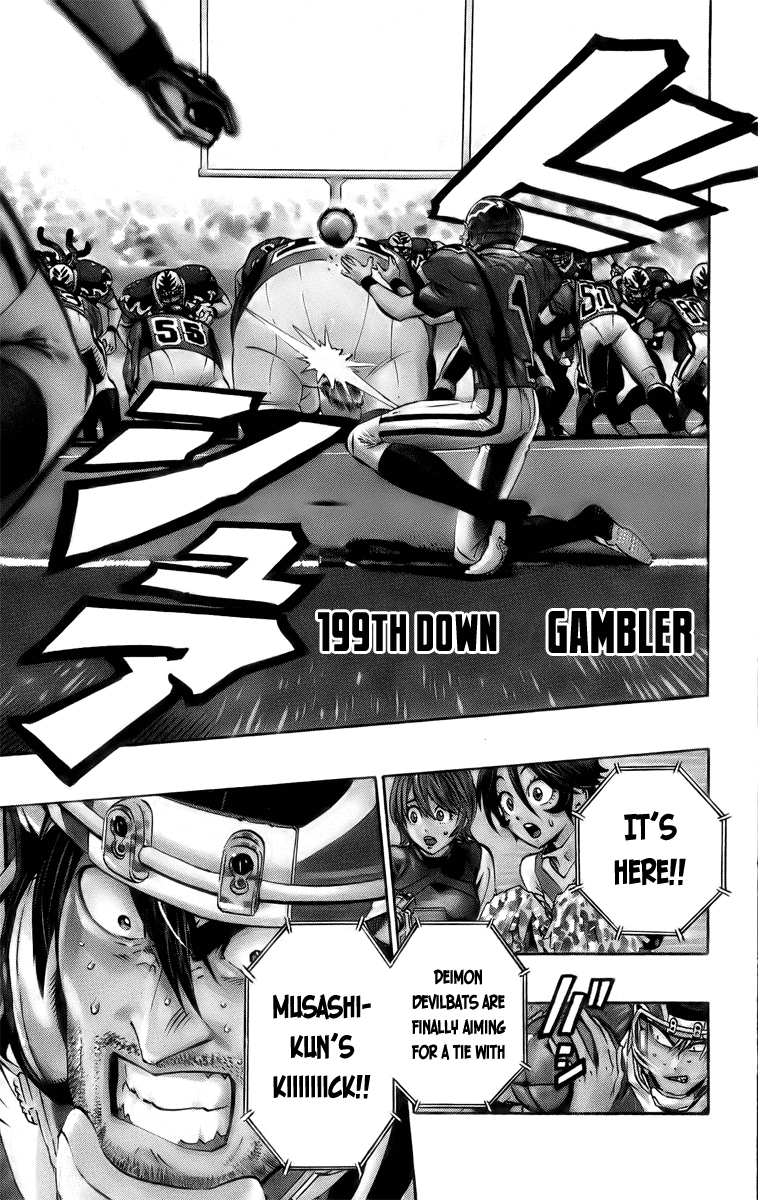 Eyeshield 21 Chapter 199 page 2 - Chapter 199: Gambler