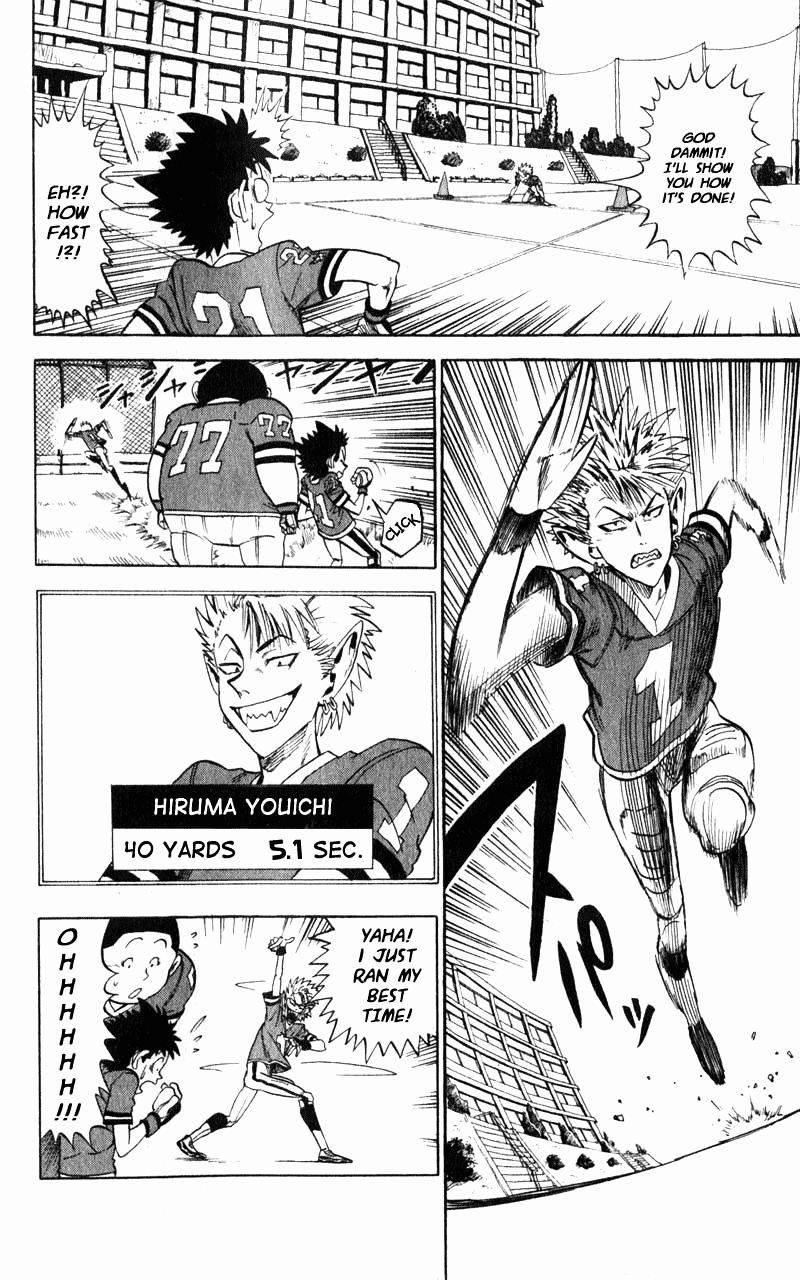 Eyeshield 21 Chapter 2 page 11 - Chapter 2: 5 Seconds Wall