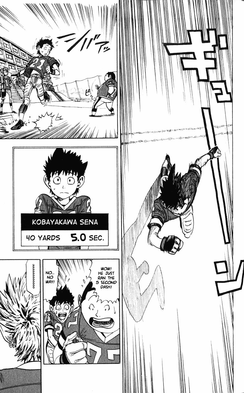 Eyeshield 21 Chapter 2 page 14 - Chapter 2: 5 Seconds Wall