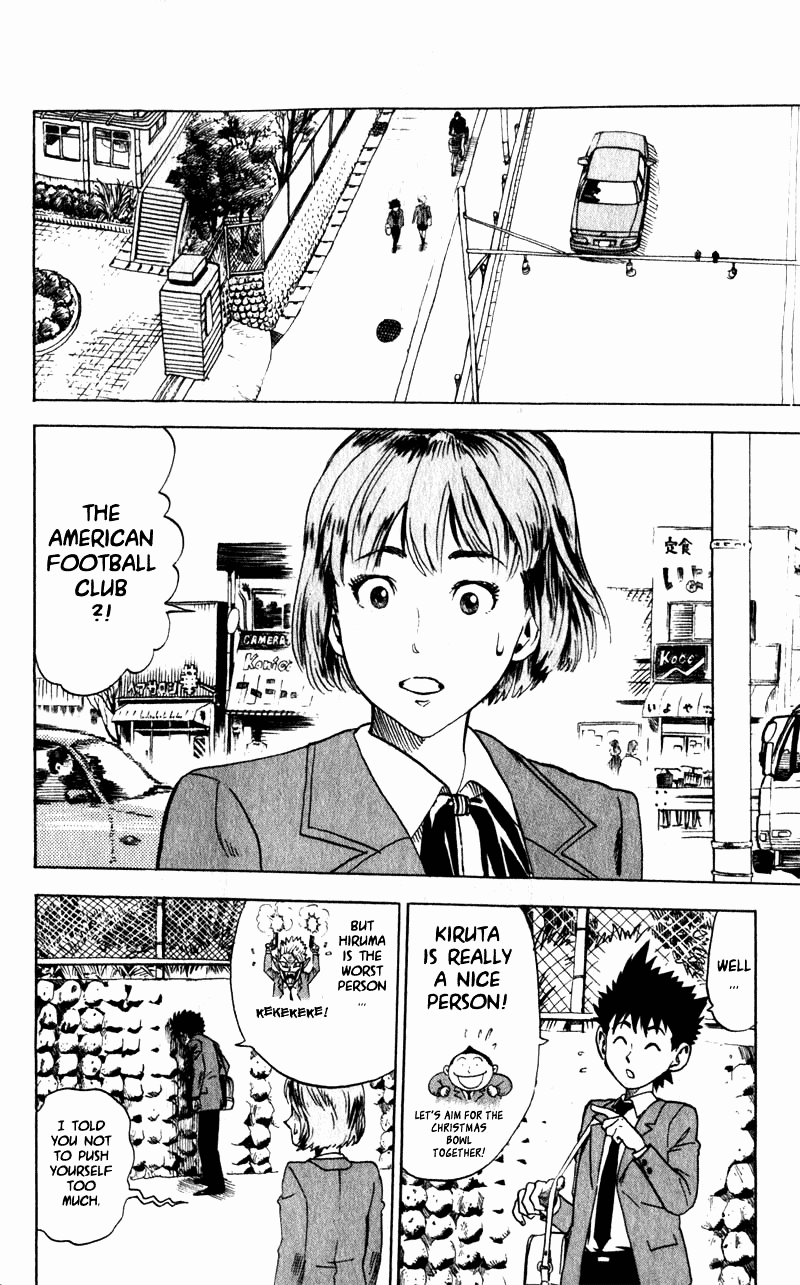 Eyeshield 21 Chapter 2 page 2 - Chapter 2: 5 Seconds Wall