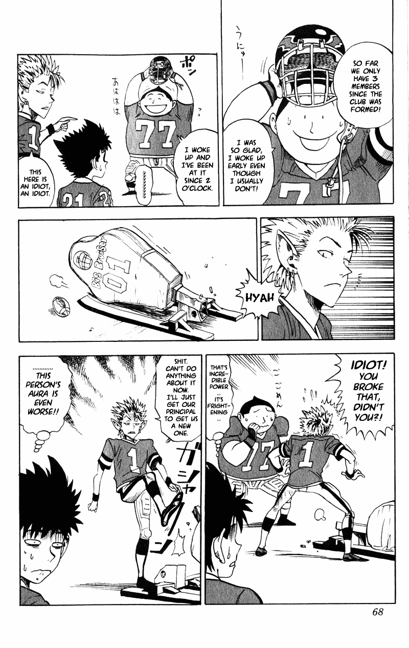 Eyeshield 21 Chapter 2 page 5 - Chapter 2: 5 Seconds Wall