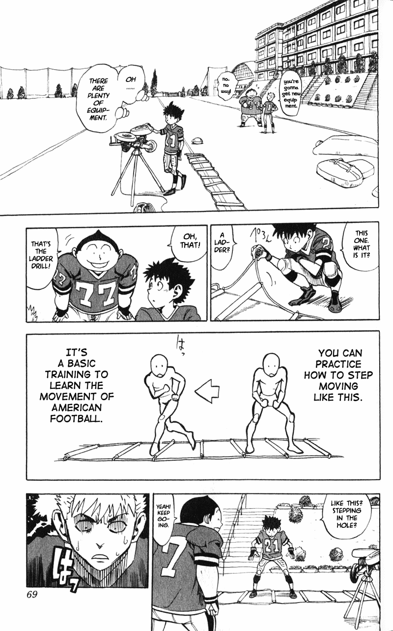 Eyeshield 21 Chapter 2 page 6 - Chapter 2: 5 Seconds Wall