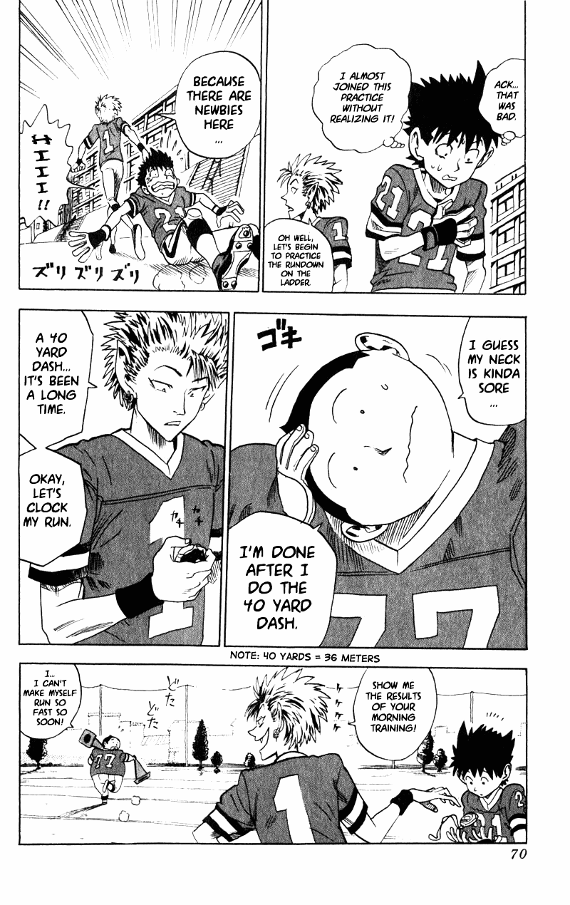 Eyeshield 21 Chapter 2 page 7 - Chapter 2: 5 Seconds Wall