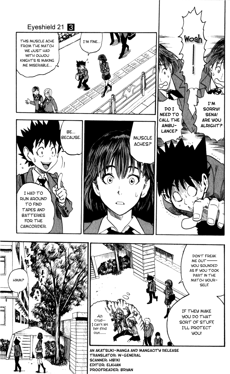 Eyeshield 21 Chapter 20 page 3 - Chapter 20: Epilouge of Prolouge