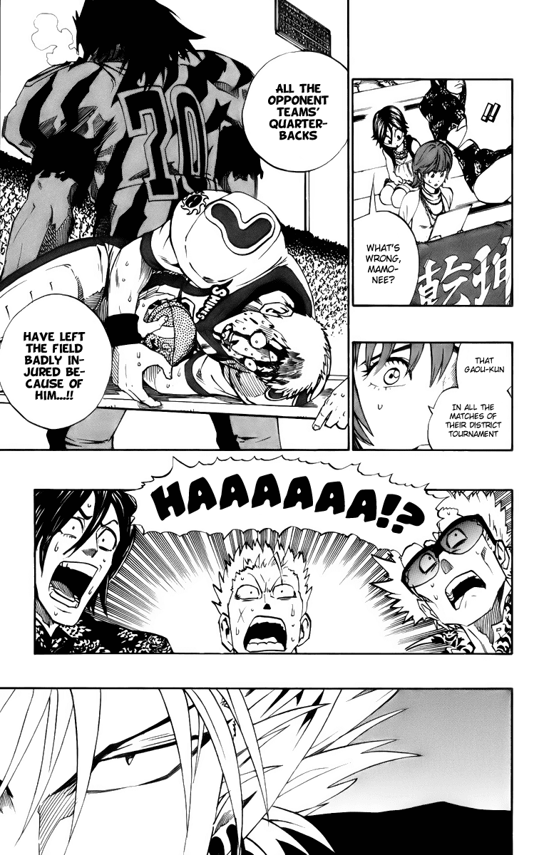 Eyeshield 21 Chapter 201 page 10 - Chapter 201: The Ancient Civilization vs. the Ancient Creatures