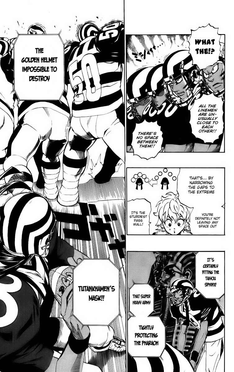 Eyeshield 21 Chapter 201 page 16 - Chapter 201: The Ancient Civilization vs. the Ancient Creatures