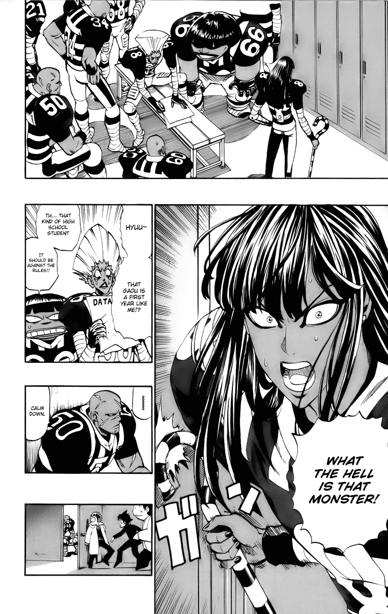 Eyeshield 21 Chapter 201 page 7 - Chapter 201: The Ancient Civilization vs. the Ancient Creatures