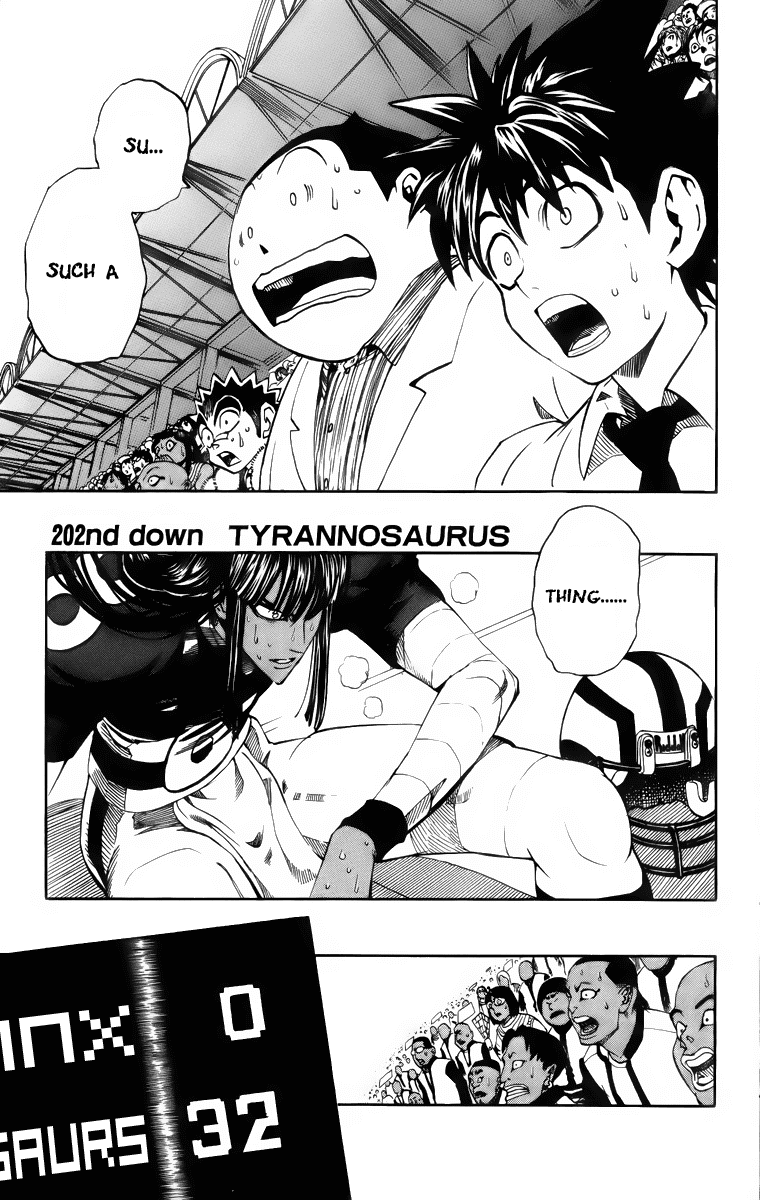Eyeshield 21 Chapter 202 page 2 - Chapter 202: Tyrannosaurus
