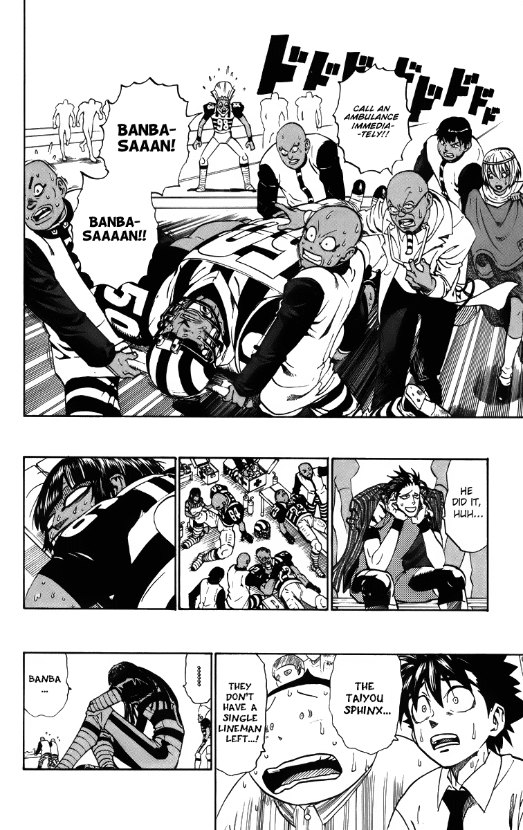 Eyeshield 21 Chapter 202 page 4 - Chapter 202: Tyrannosaurus
