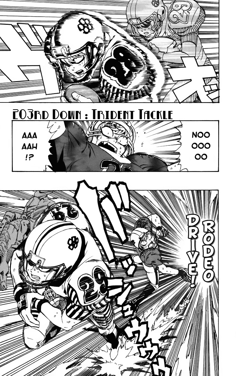 Eyeshield 21 Chapter 203 page 1 - Chapter 203: Trident Tackle