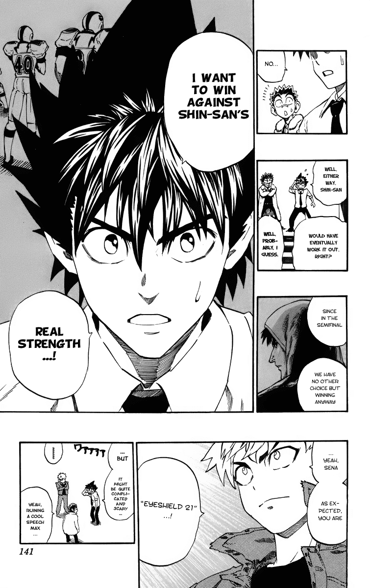 Eyeshield 21 Chapter 203 page 14 - Chapter 203: Trident Tackle