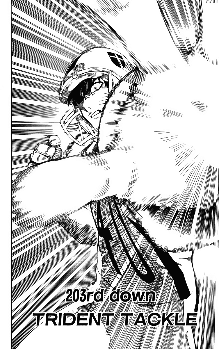 Eyeshield 21 Chapter 203 page 4 - Chapter 203: Trident Tackle
