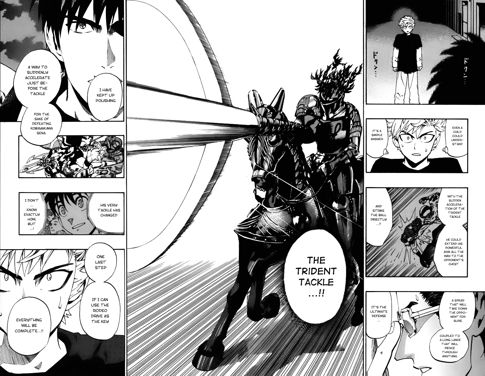 Eyeshield 21 Chapter 203 page 8 - Chapter 203: Trident Tackle