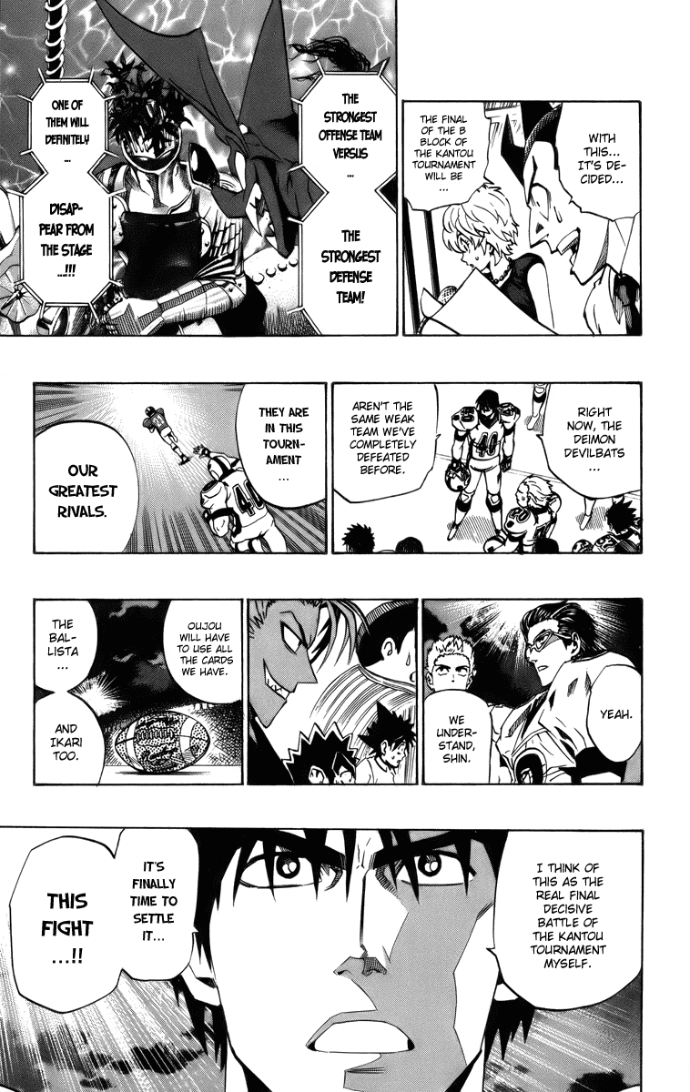 Eyeshield 21 Chapter 204 page 17 - Chapter 204: And Towards the Decisive Game