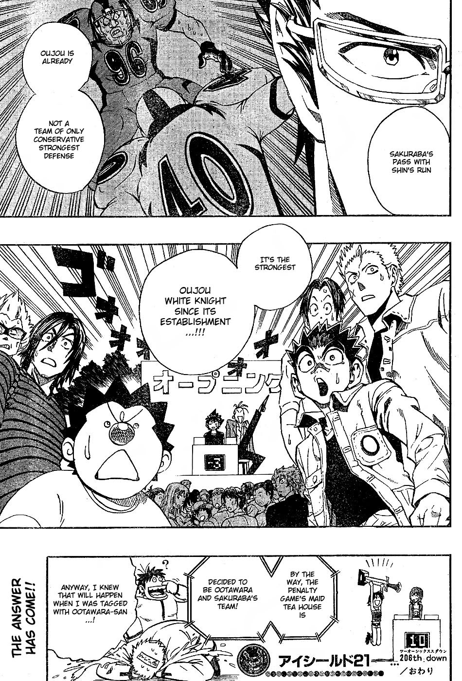 Eyeshield 21 Chapter 206 page 19 - Chapter 206: The Kingdom's New Era