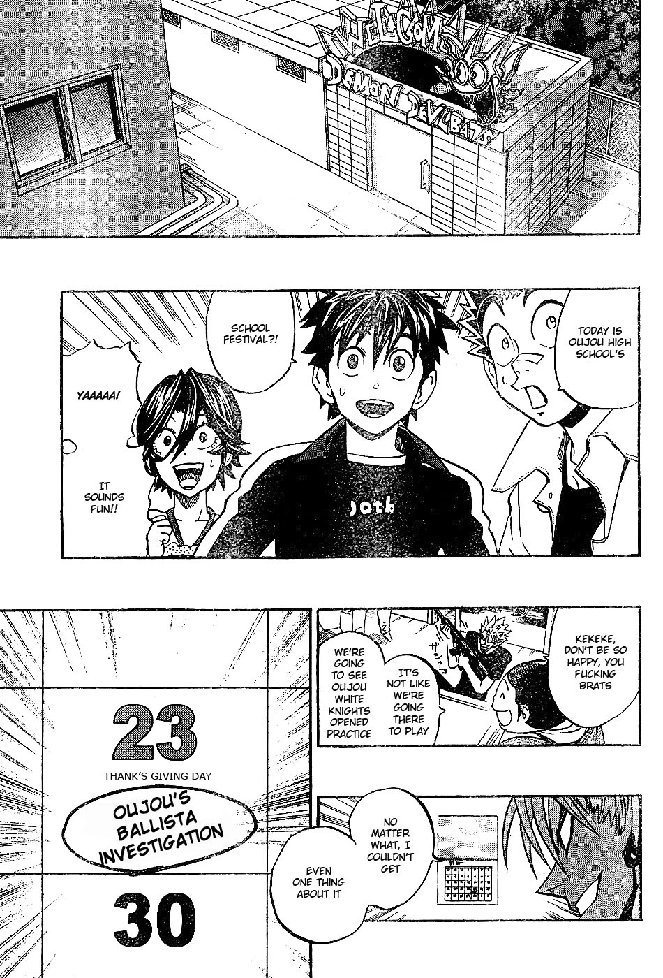 Eyeshield 21 Chapter 206 page 4 - Chapter 206: The Kingdom's New Era