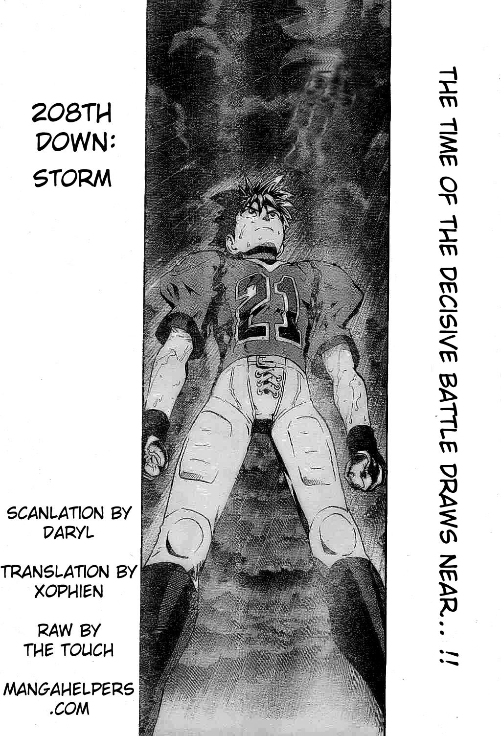 Eyeshield 21 Chapter 208 page 1 - Chapter 208: Storm