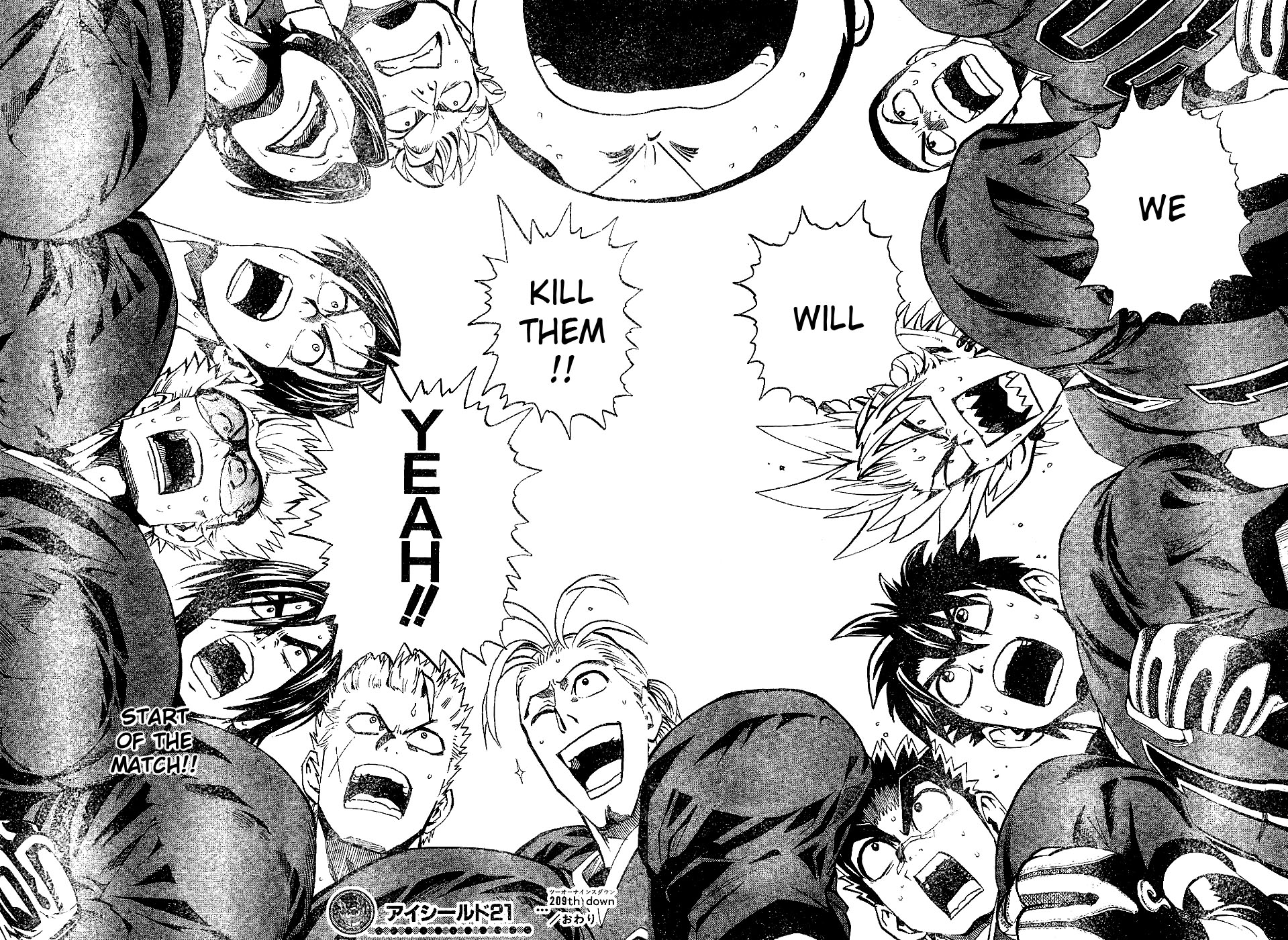Eyeshield 21 Chapter 209 page 17 - Chapter 209: The Last Ceremony