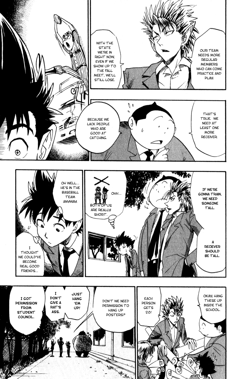 Eyeshield 21 Chapter 21 page 15 - Chapter 21: The Name's The Deimon Devil Bats
