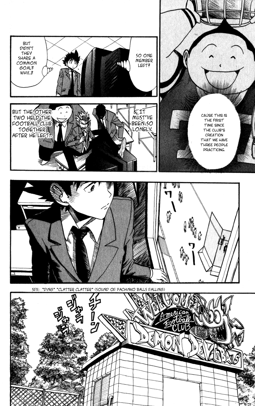 Eyeshield 21 Chapter 21 page 18 - Chapter 21: The Name's The Deimon Devil Bats