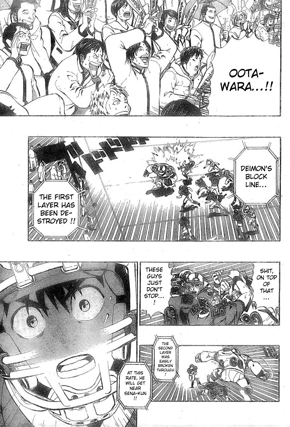 Eyeshield 21 Chapter 210 page 16 - Chapter 210: The Fanfare Outbreak of the War