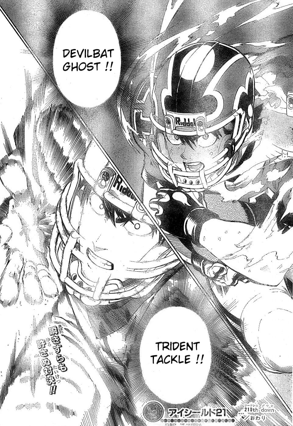 Eyeshield 21 Chapter 210 page 20 - Chapter 210: The Fanfare Outbreak of the War