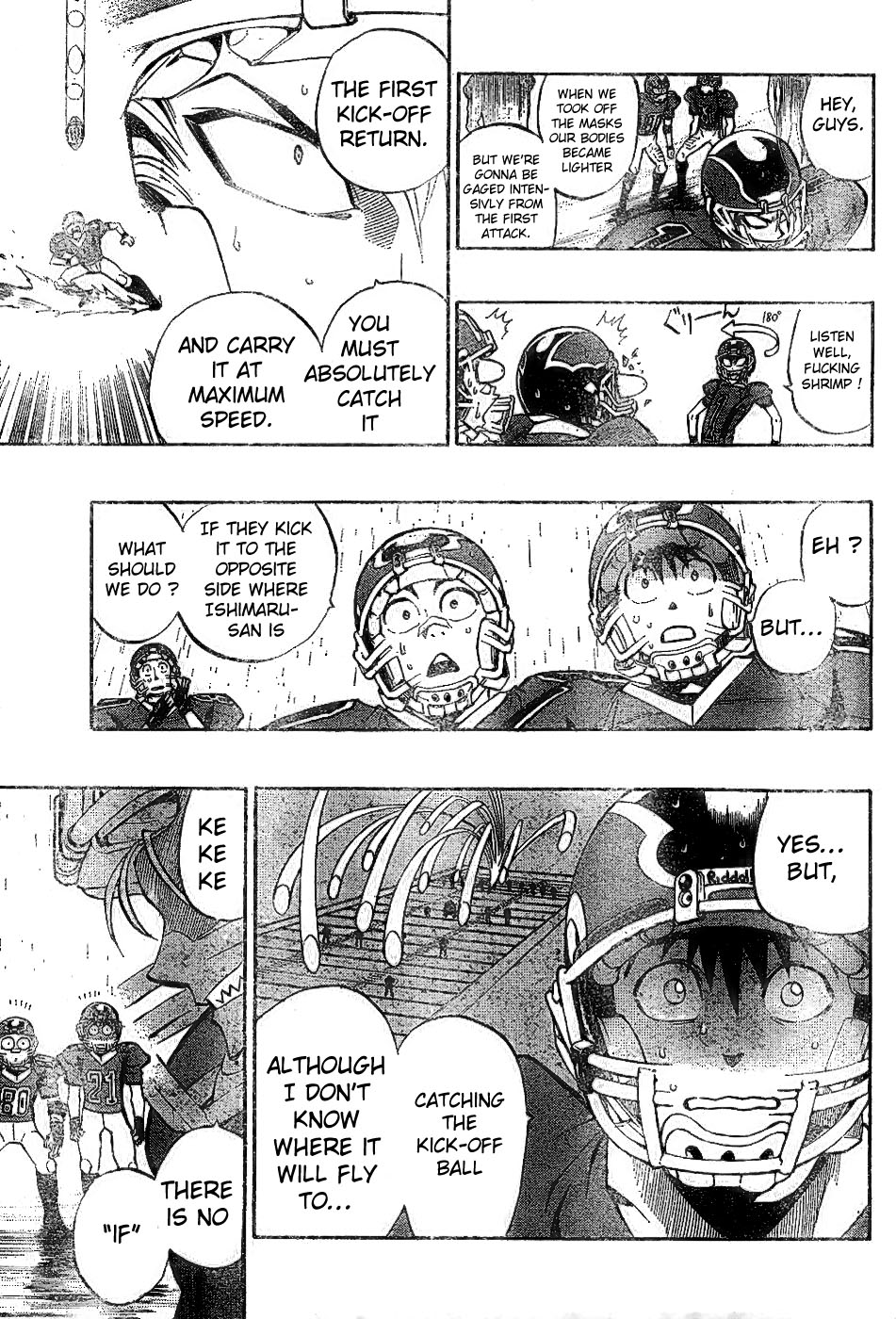 Eyeshield 21 Chapter 210 page 4 - Chapter 210: The Fanfare Outbreak of the War