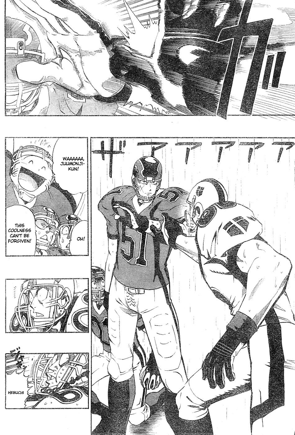 Eyeshield 21 Chapter 211 page 10 - Chapter 211: Presentation of Anger