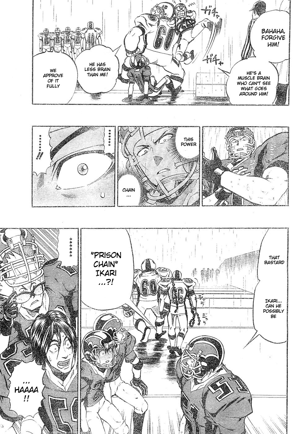Eyeshield 21 Chapter 211 page 11 - Chapter 211: Presentation of Anger