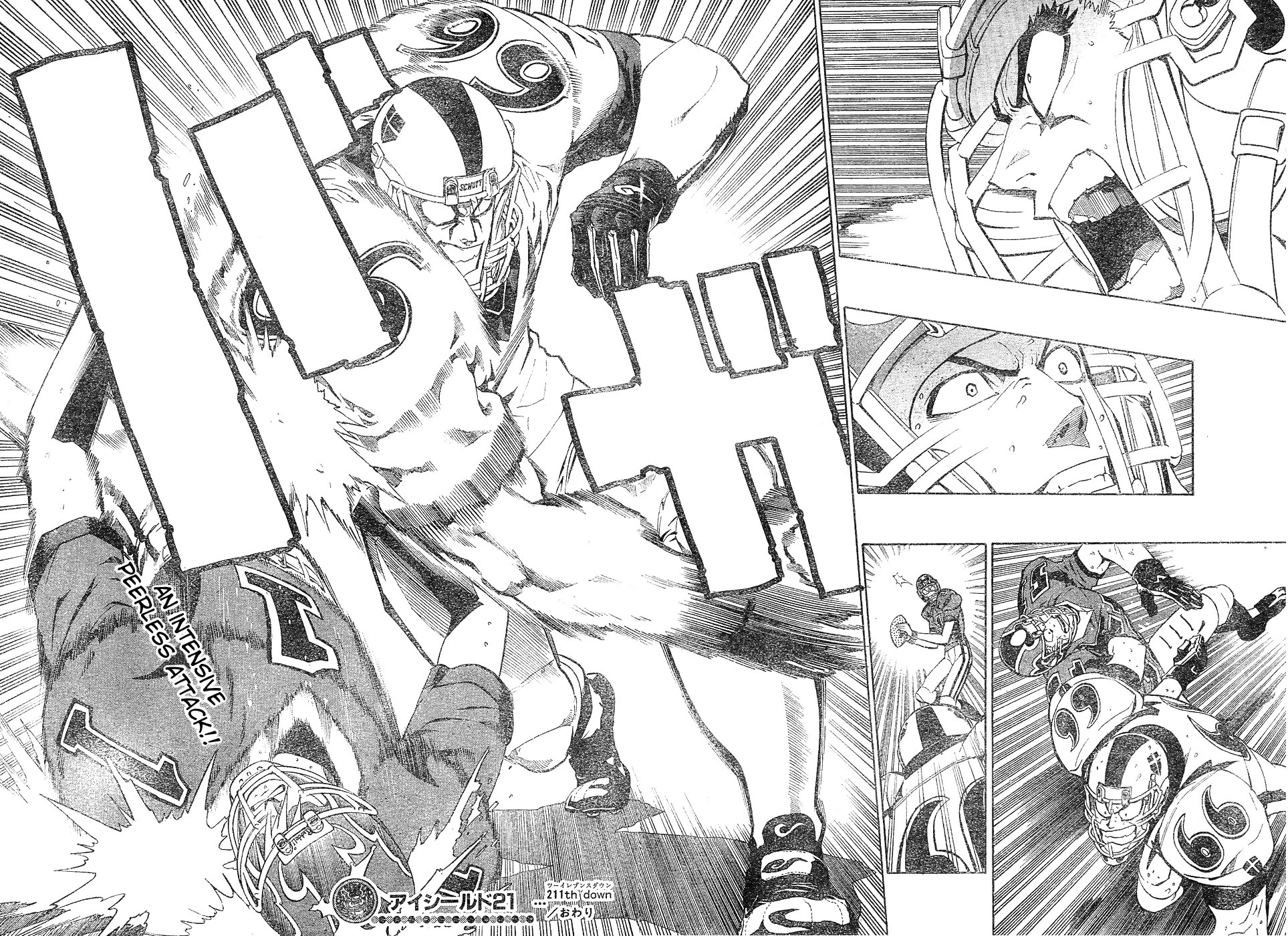 Eyeshield 21 Chapter 211 page 18 - Chapter 211: Presentation of Anger