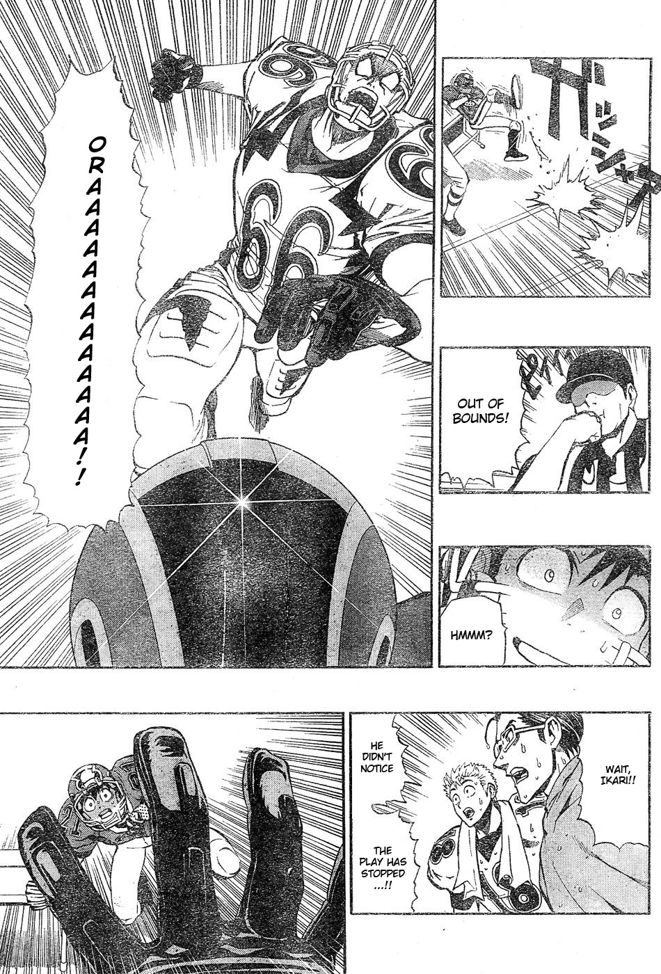Eyeshield 21 Chapter 211 page 9 - Chapter 211: Presentation of Anger