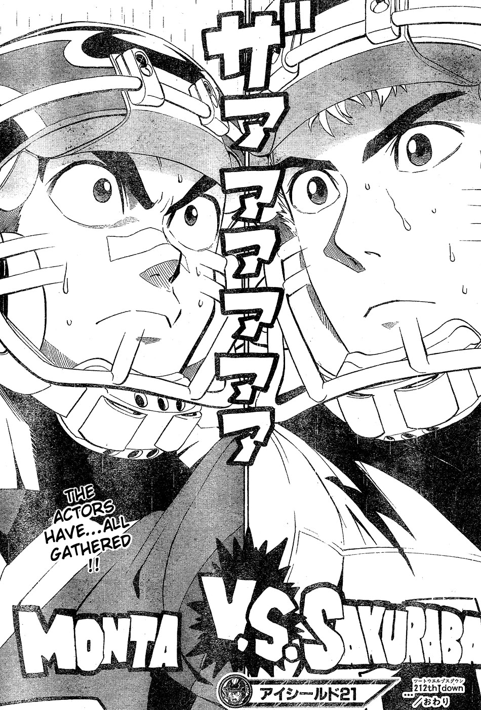 Eyeshield 21 Chapter 212 page 19 - Chapter 212: 100% Risk