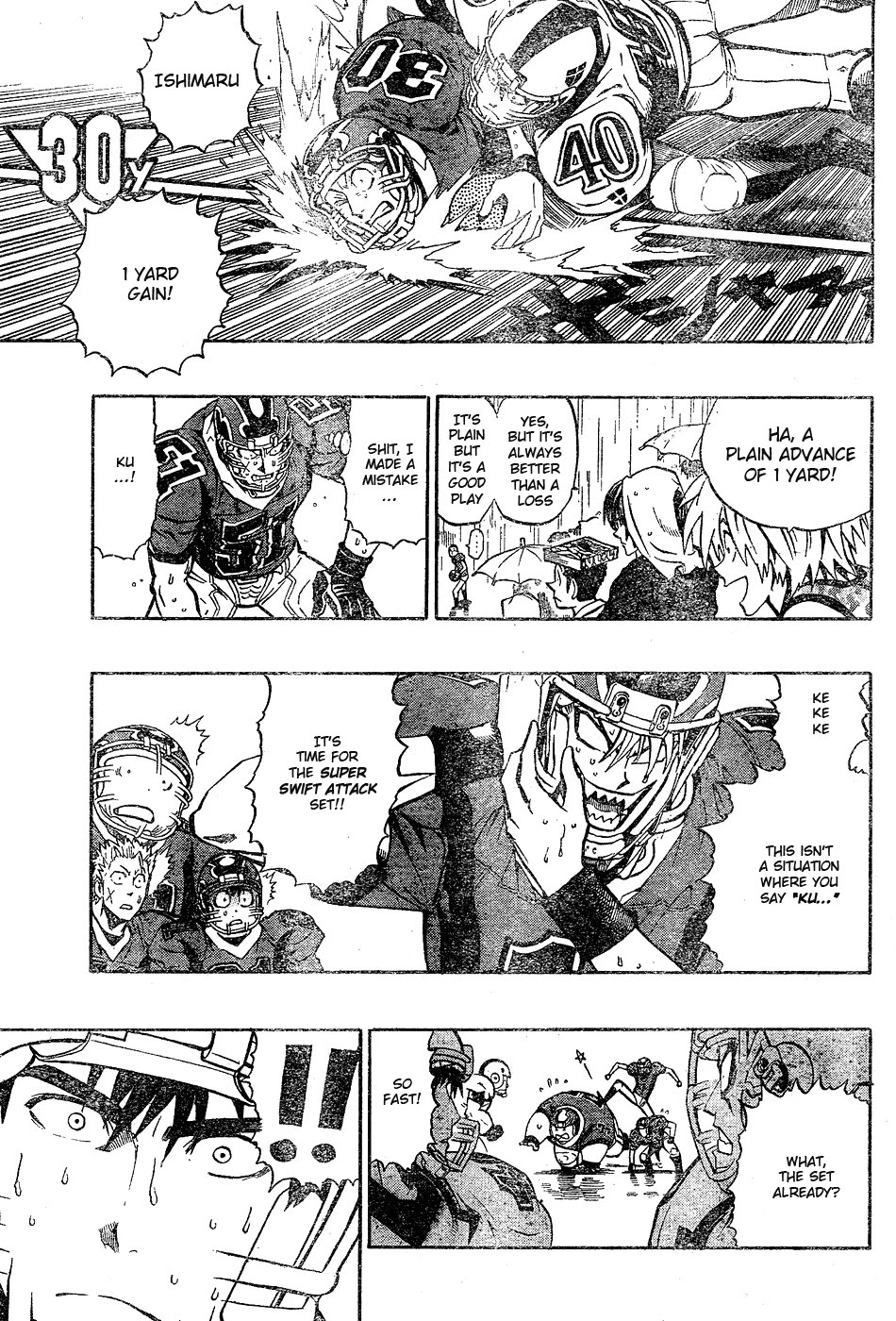 Eyeshield 21 Chapter 212 page 6 - Chapter 212: 100% Risk