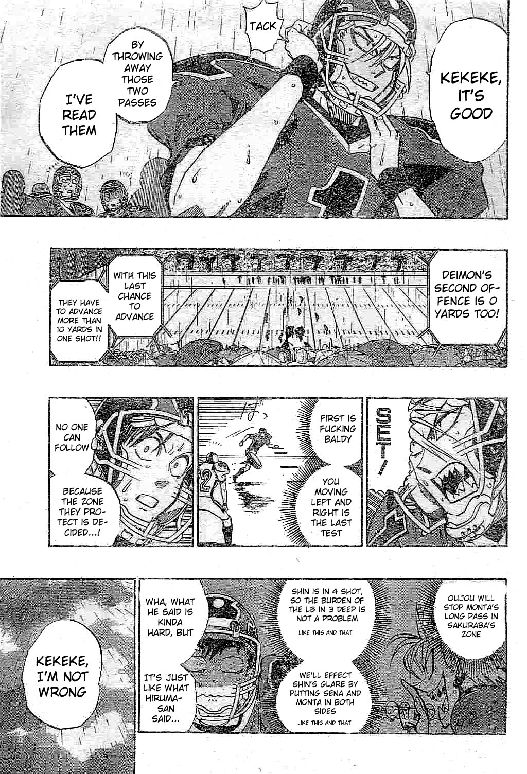Eyeshield 21 Chapter 213 page 11 - Chapter 213: The Unbeatable Fortress