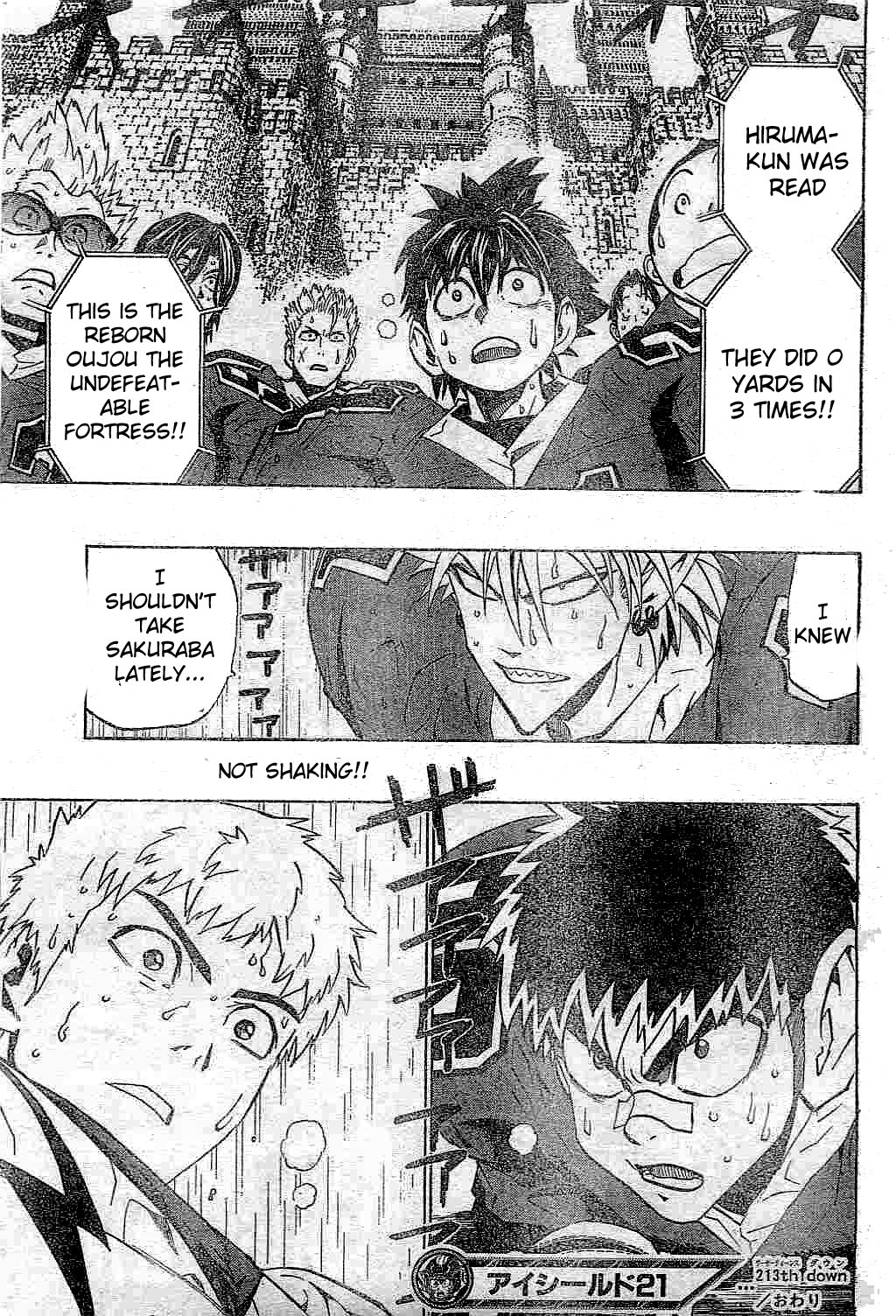 Eyeshield 21 Chapter 213 page 19 - Chapter 213: The Unbeatable Fortress