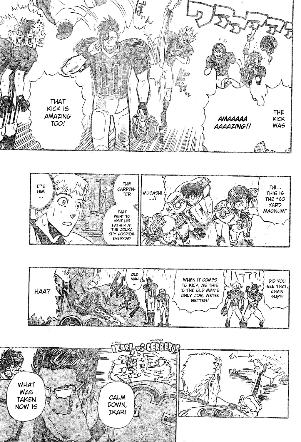Eyeshield 21 Chapter 214 page 15 - Chapter 214: The World of 3 People