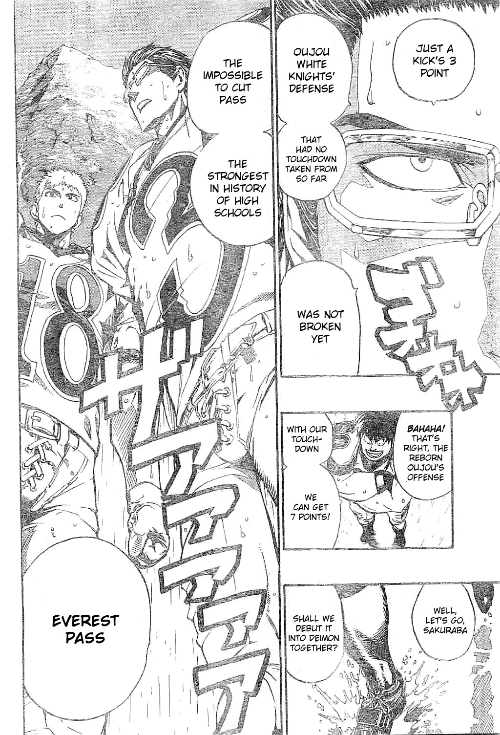 Eyeshield 21 Chapter 214 page 16 - Chapter 214: The World of 3 People