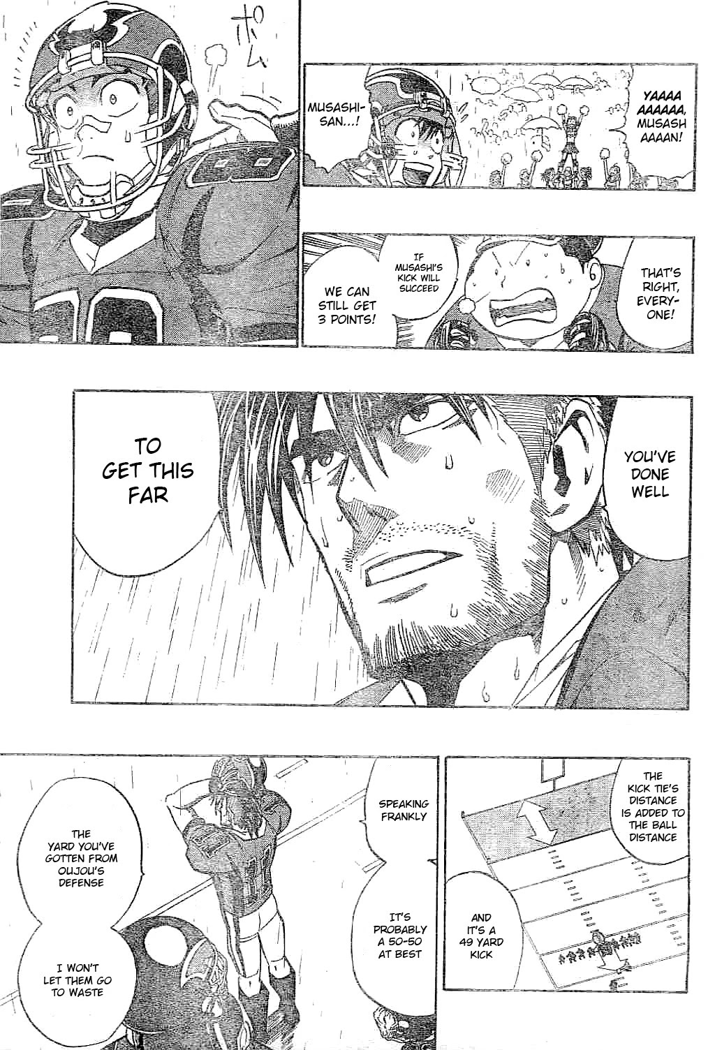 Eyeshield 21 Chapter 214 page 4 - Chapter 214: The World of 3 People