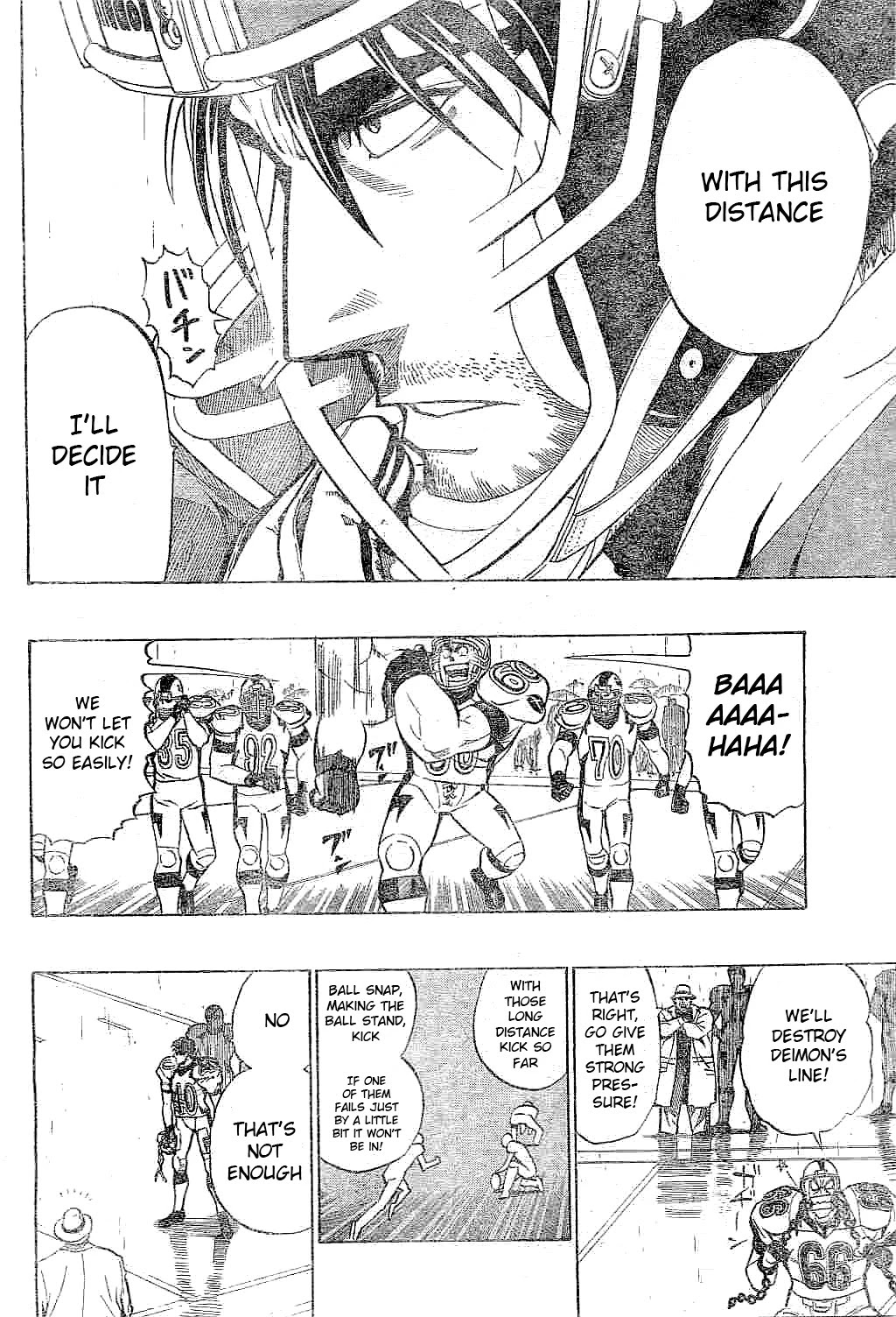 Eyeshield 21 Chapter 214 page 5 - Chapter 214: The World of 3 People
