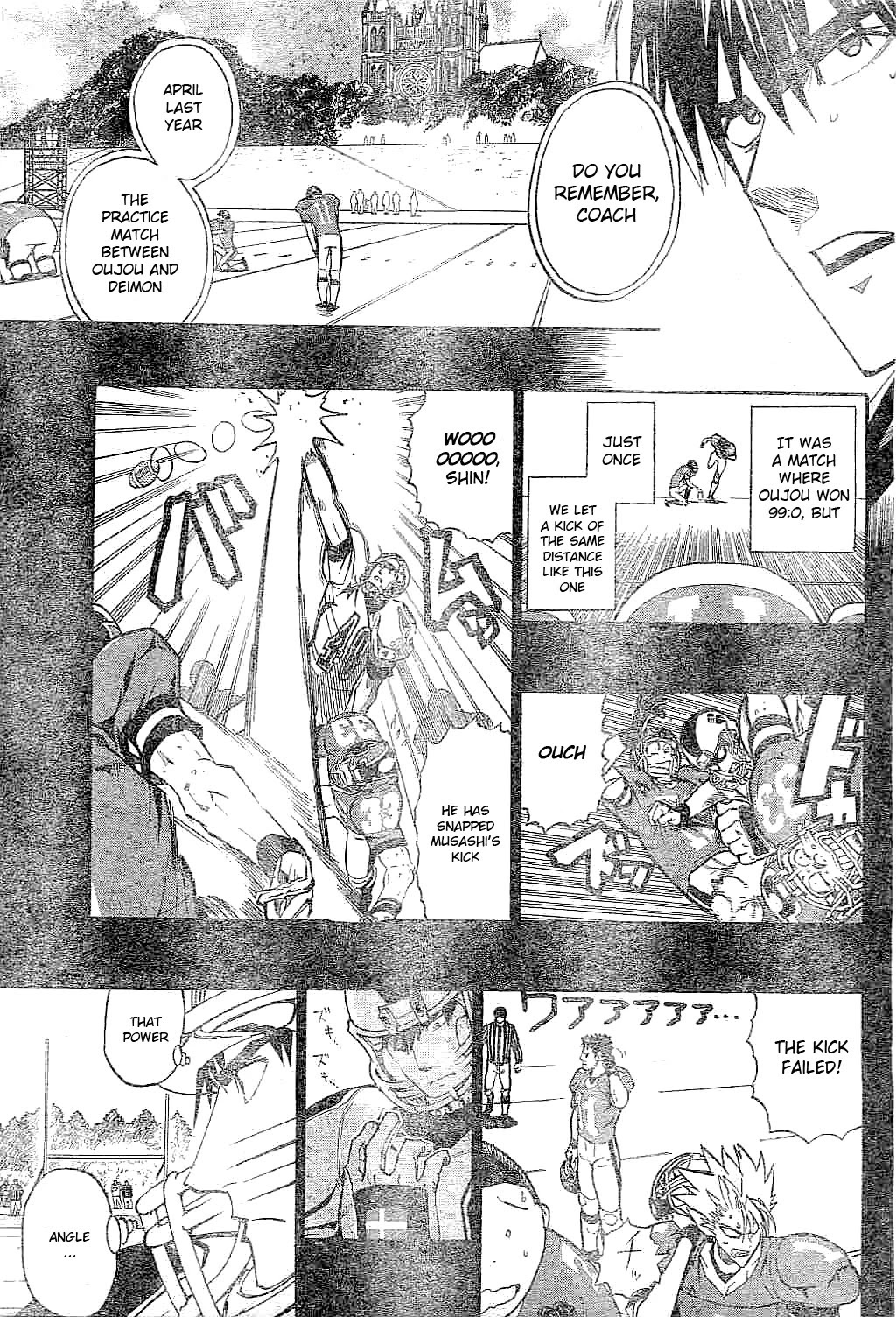 Eyeshield 21 Chapter 214 page 6 - Chapter 214: The World of 3 People
