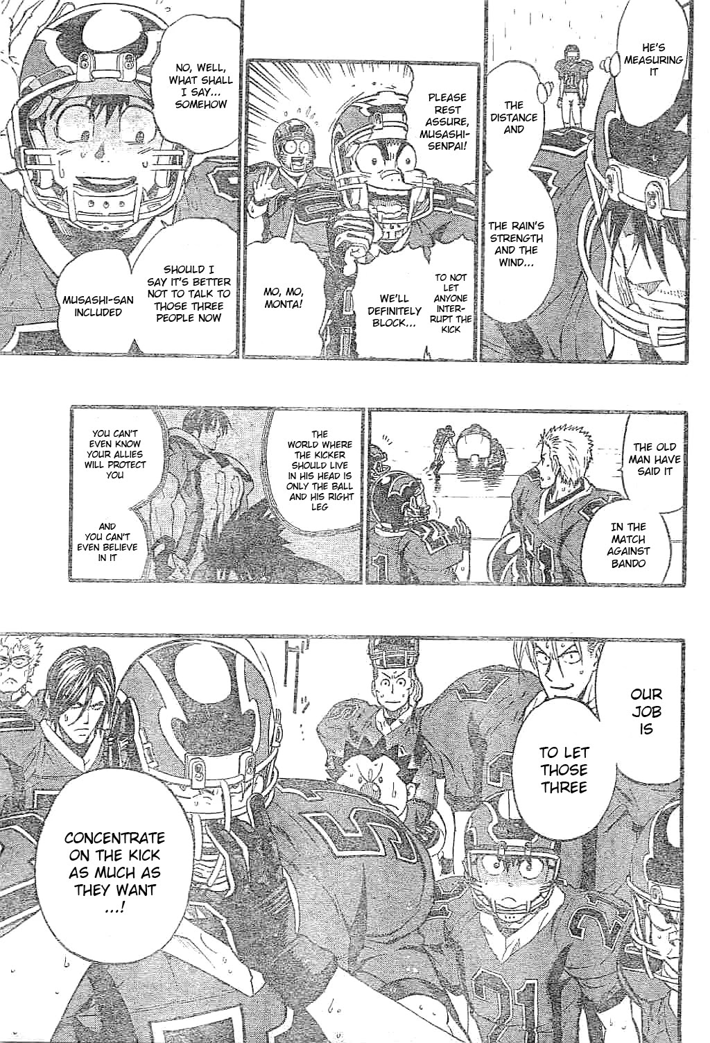 Eyeshield 21 Chapter 214 page 8 - Chapter 214: The World of 3 People