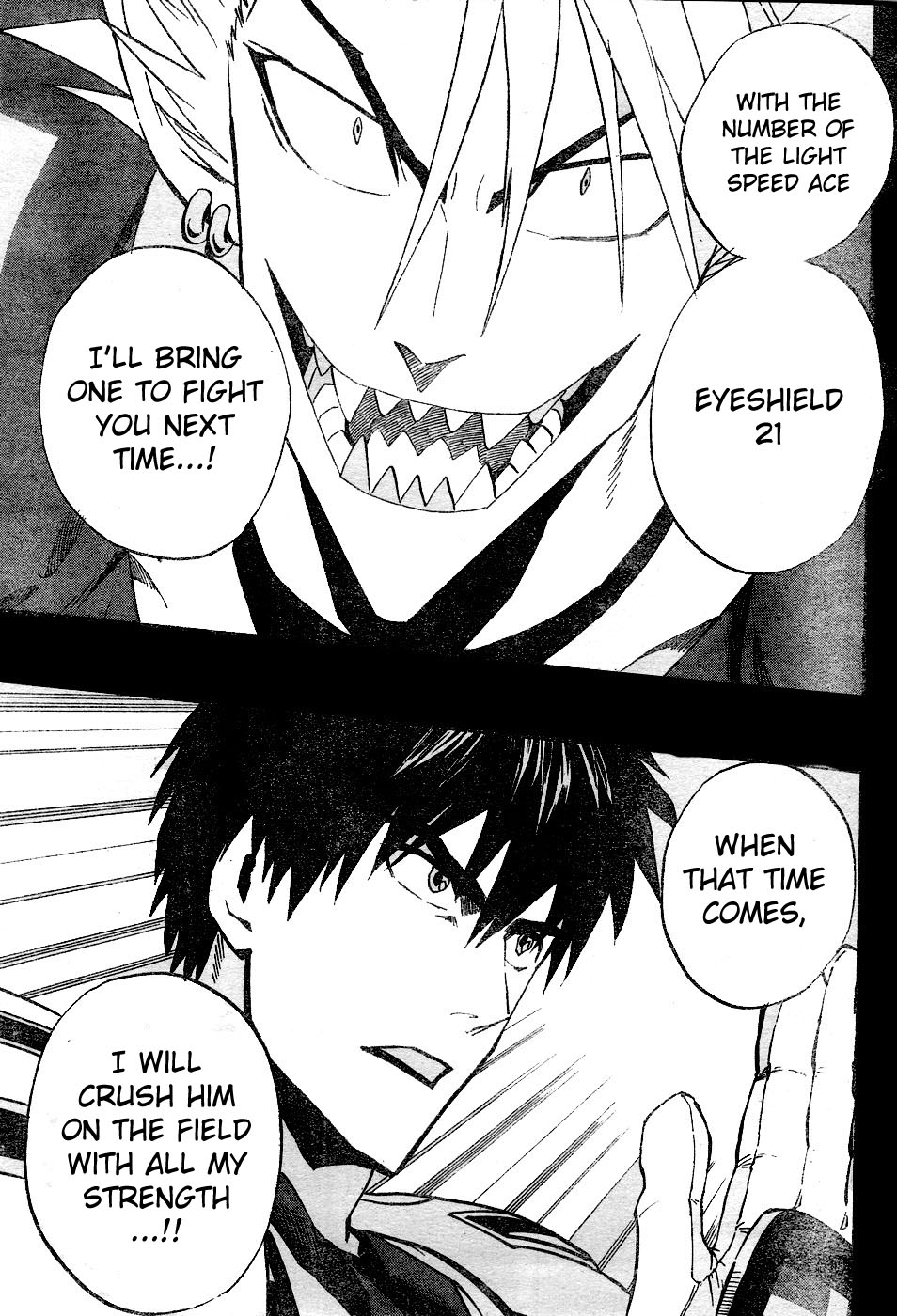 Eyeshield 21 Chapter 218 page 15 - Chapter 218: Shin Seijuurou