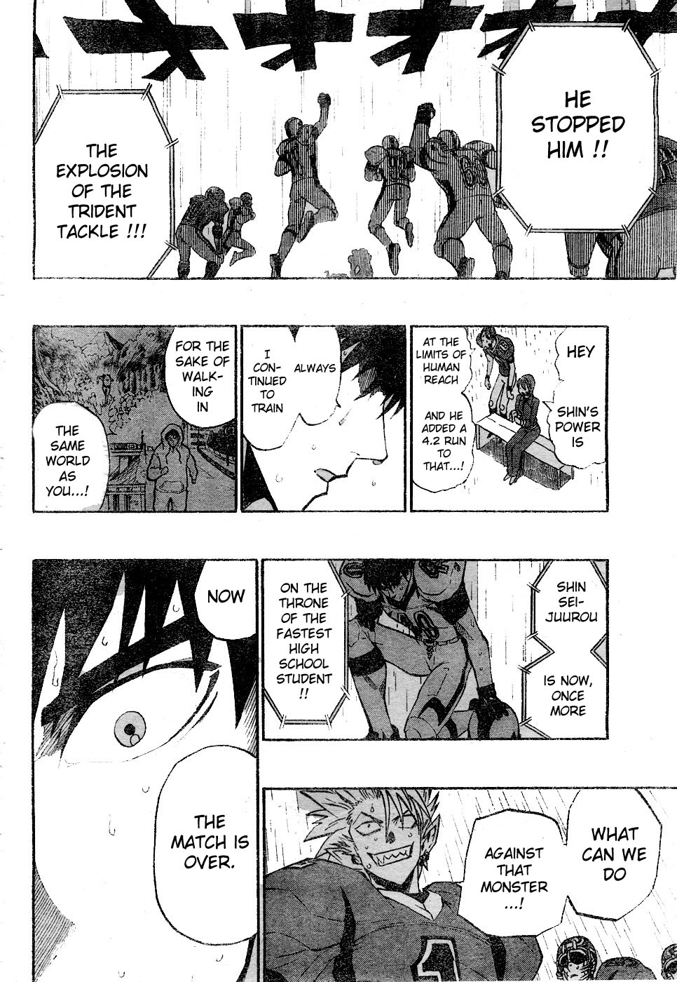 Eyeshield 21 Chapter 218 page 18 - Chapter 218: Shin Seijuurou