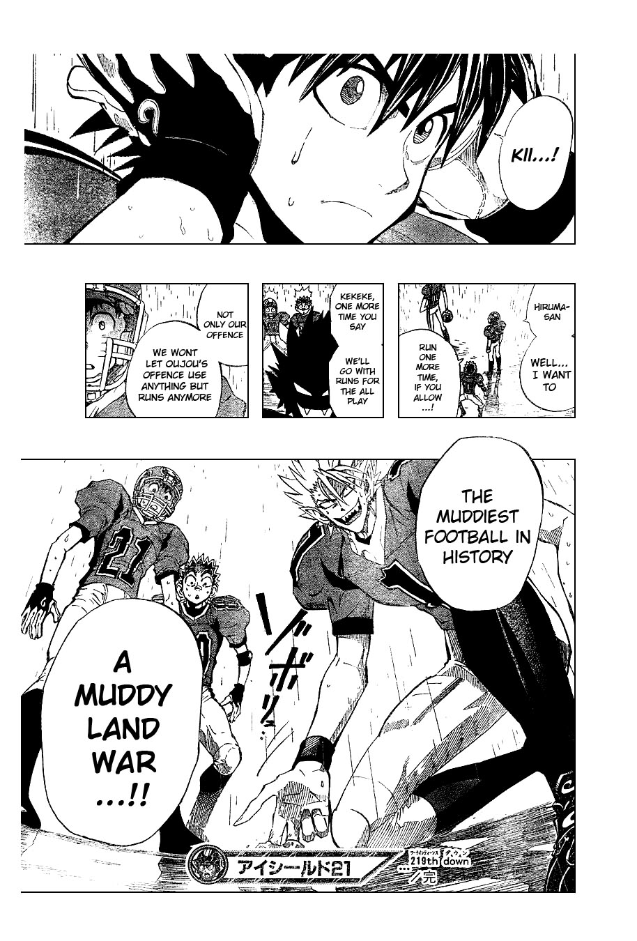 Eyeshield 21 Chapter 219 page 22 - Chapter 219: One Trump Card