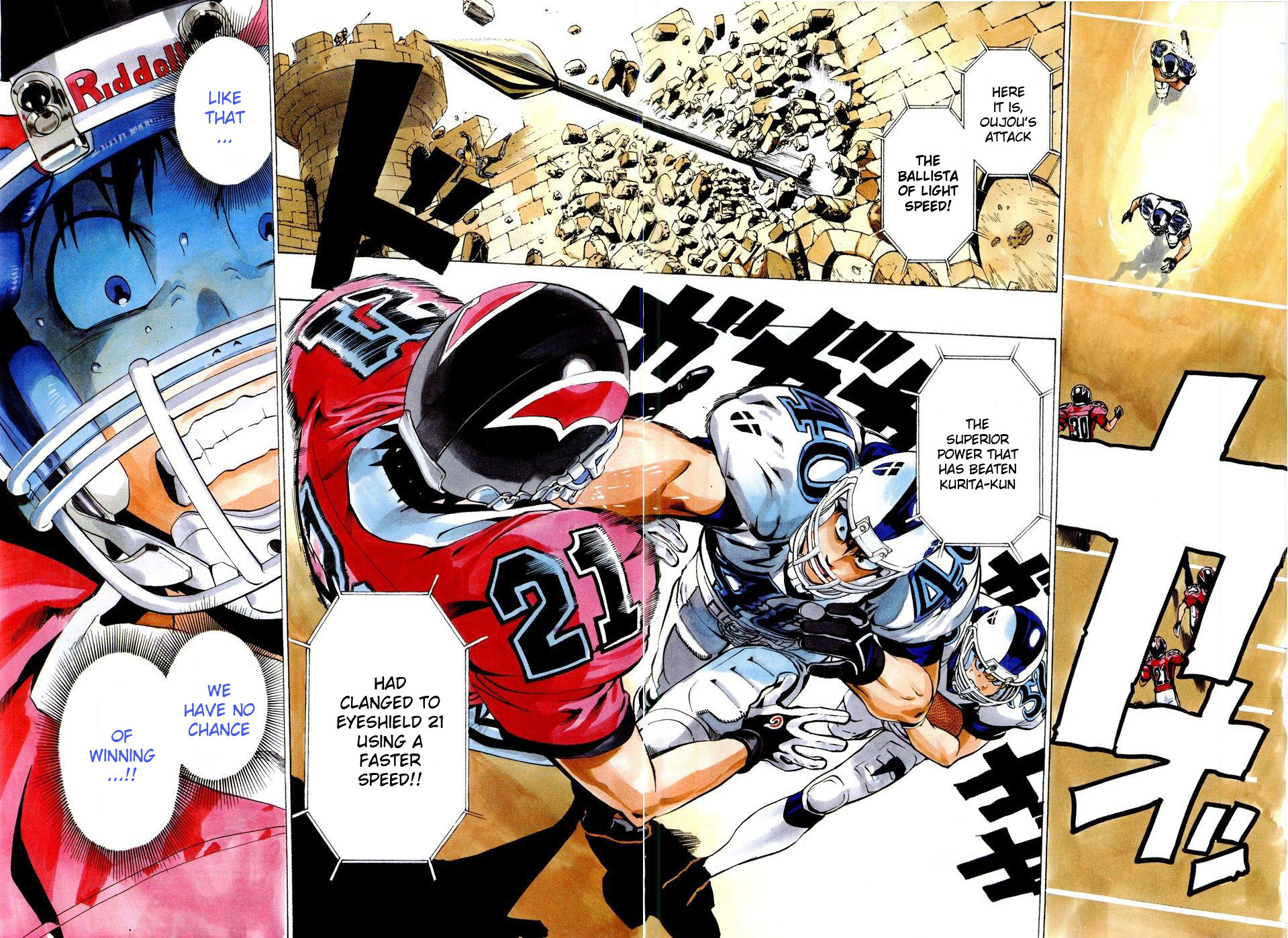 Eyeshield 21 Chapter 219 page 3 - Chapter 219: One Trump Card