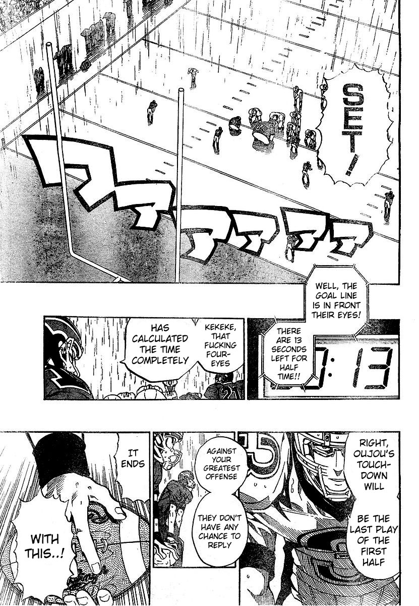 Eyeshield 21 Chapter 221 page 12 - Chapter 221: Versus the matchless Knight