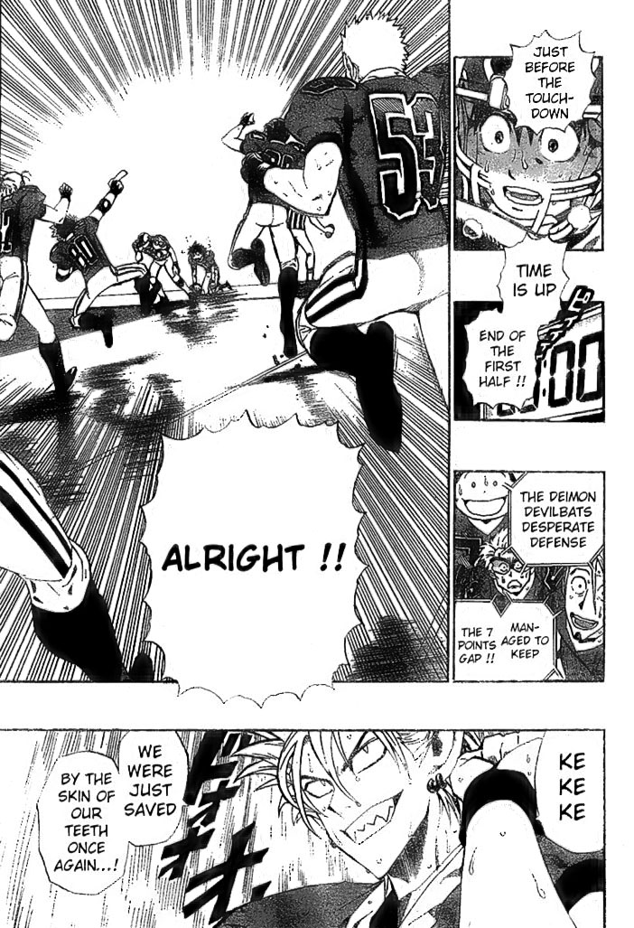 Eyeshield 21 Chapter 222 page 3 - Chapter 222: 20 Minutes